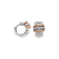 Orecchini Fope Donna Panorama in Oro Diamante 0.15 Ct 58704OX_BB_B_RBR_000 - 58704OX_BB_B_RBR_000
